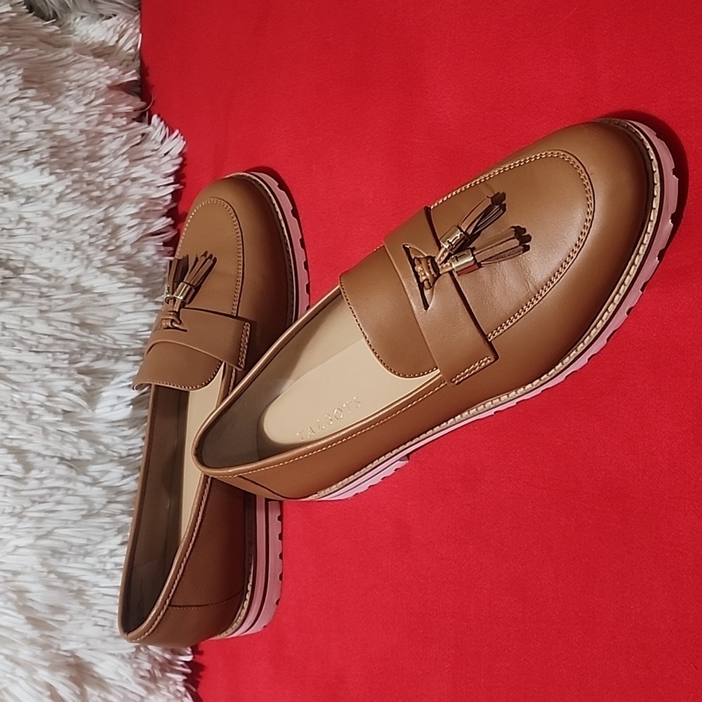 Talbots Laura Tasseled Soft Nappa Loafers